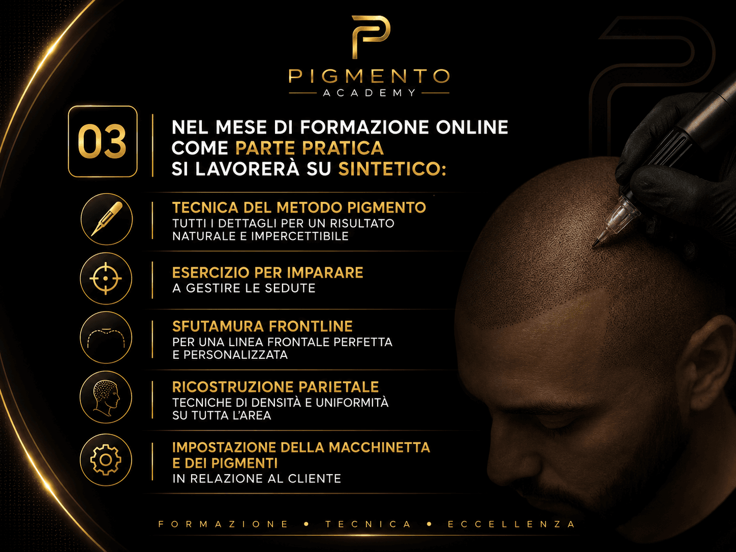 Programma tecnico Pigmento Academy