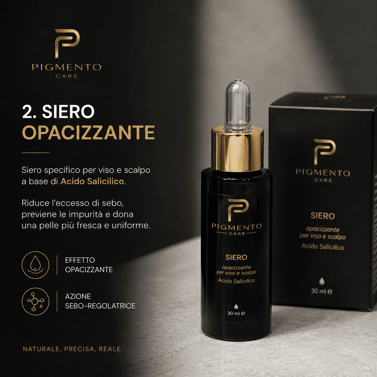 Siero opacizzante · Pigmento Care